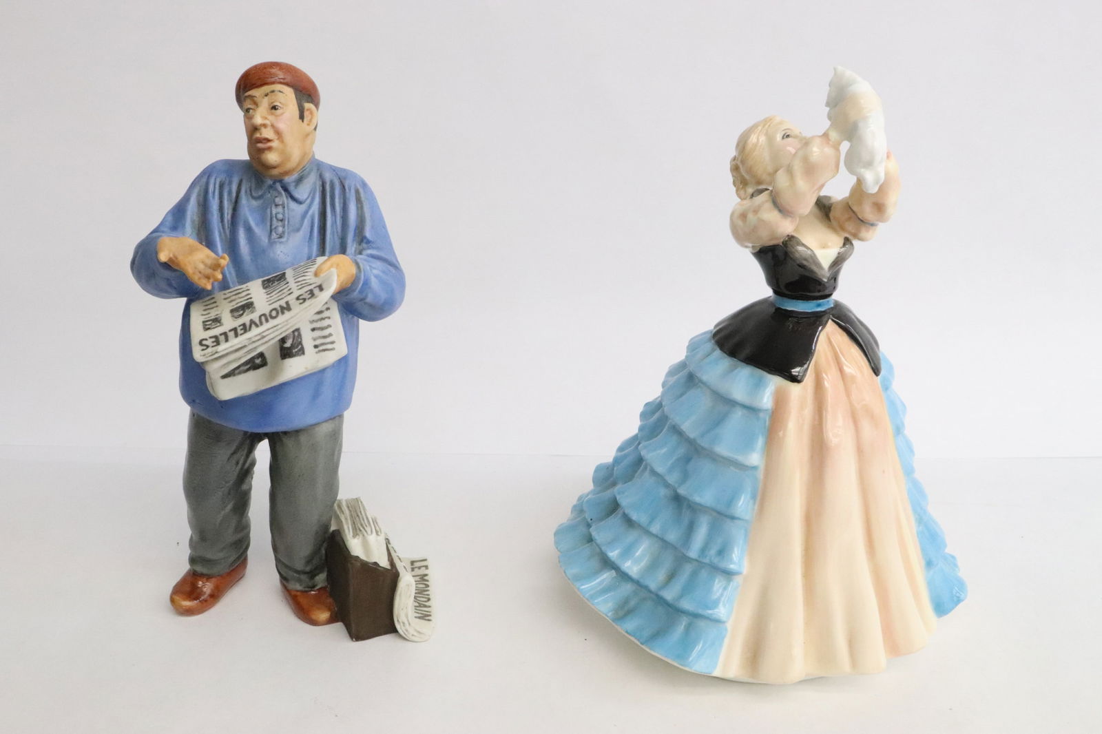 2 Royal Doulton figures (1 of 12)