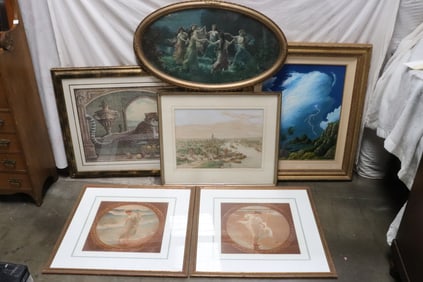 6 lithos/ prints