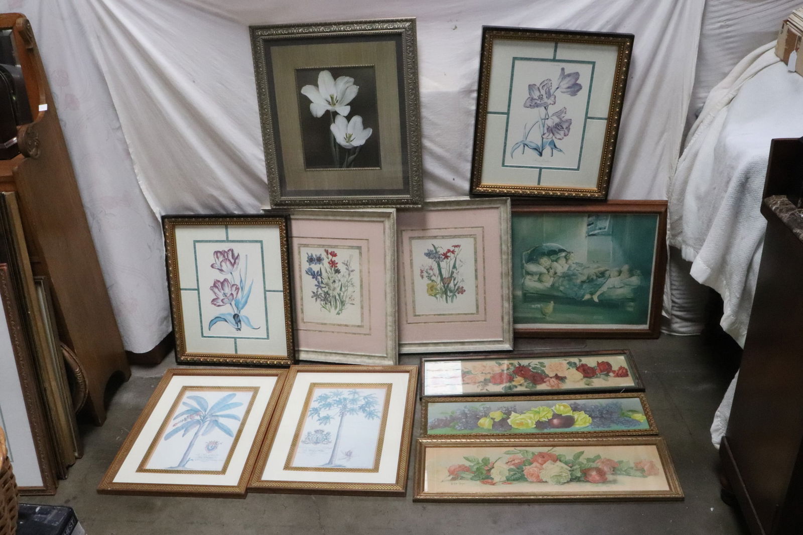 11 framed prints (1 of 11)