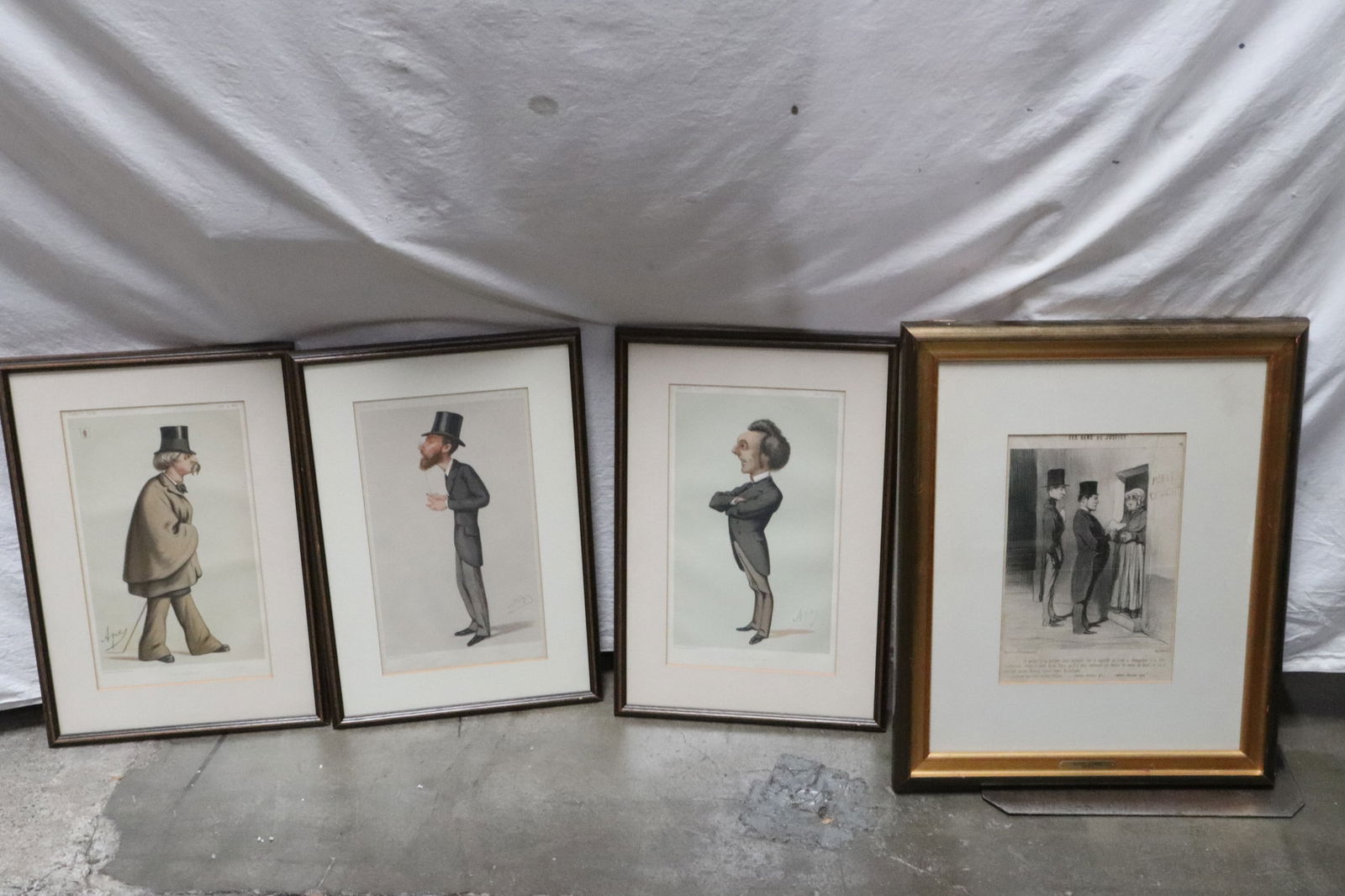 4 vintage etchings (1 of 9)