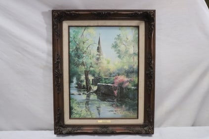 Marty bell, limited edition print on canvas