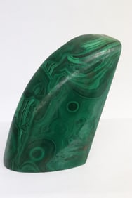 A large malachite boulder