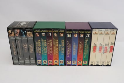 4 sets of VHS tape