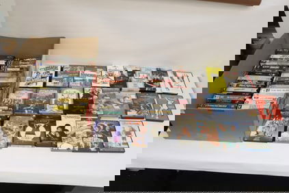 Approx. 15 DVDs, & over 45 classic title VHS tapes