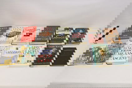 14 vol. of books, most political subject figures