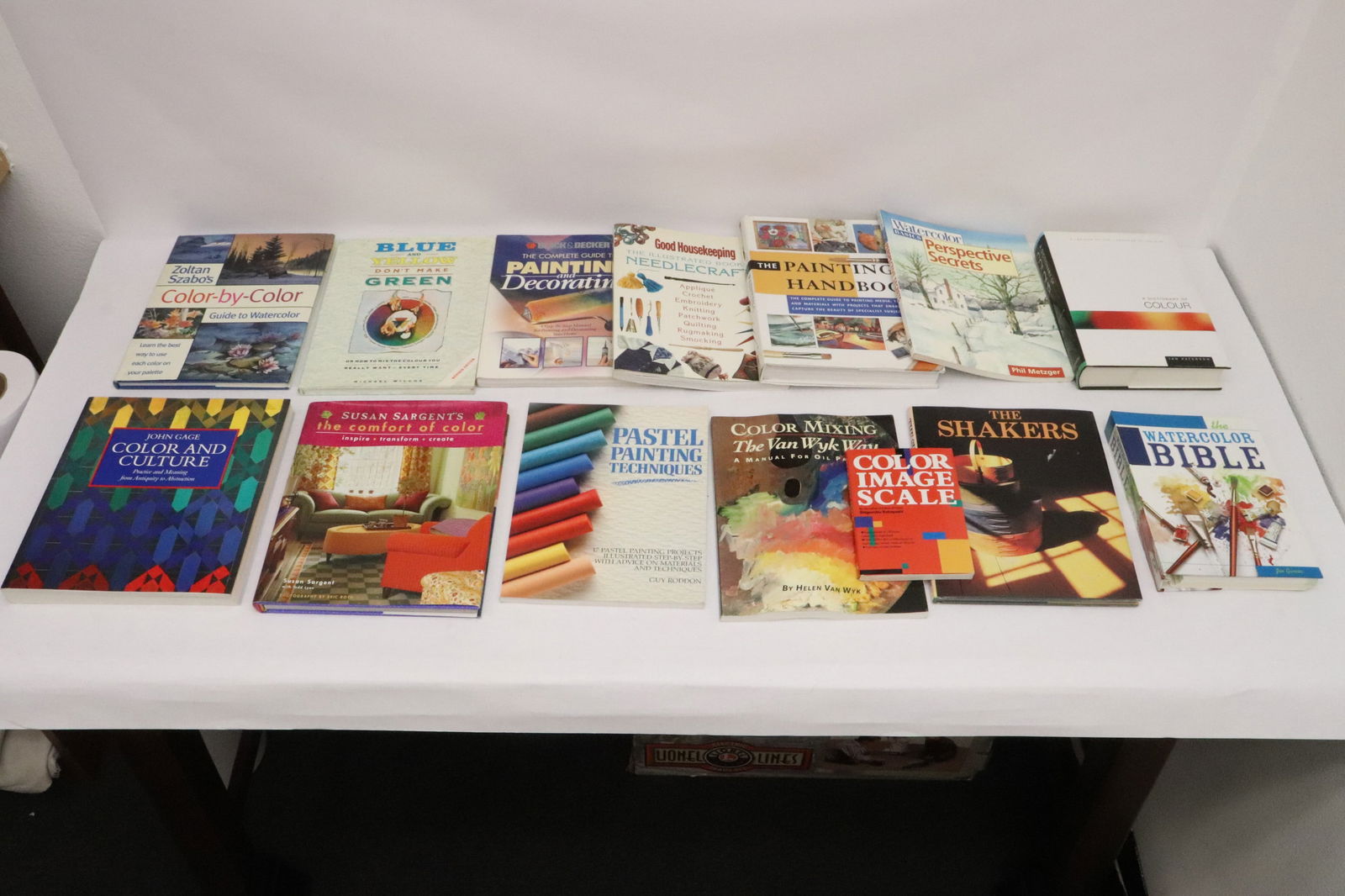 13 vol. of painting technique, etc. reference books (1 of 11)