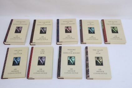 9 vol. of mystery novel by Sir Arthur Conan Doyle