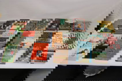 15 titles of books, various field