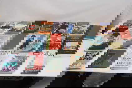 15 titles of books, various field
