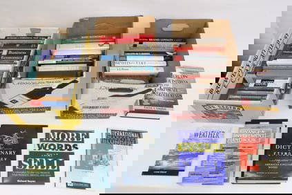 Over 40 books of business, academic, etc