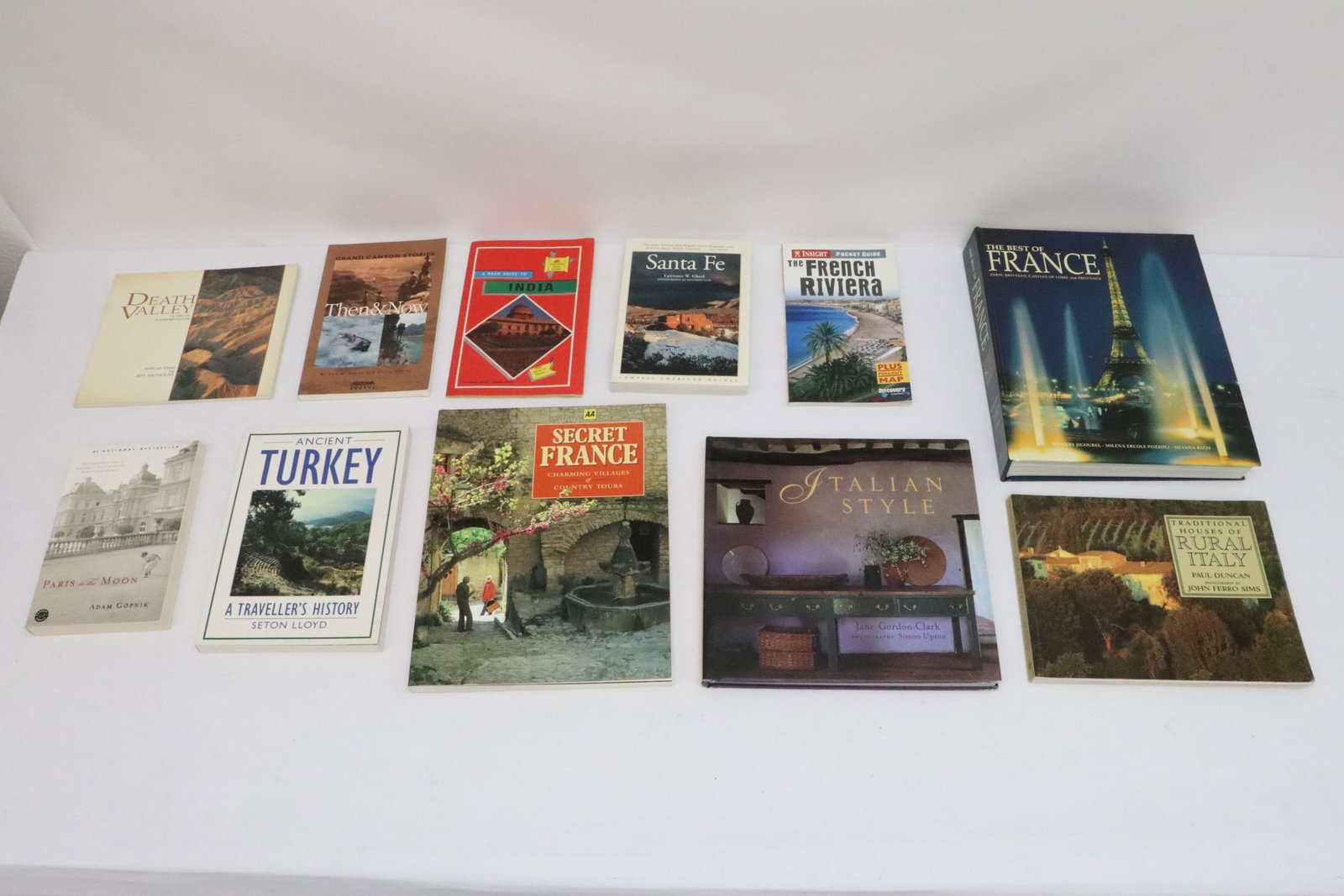 10 titles of different region sceneries: 10 titles of different region sceneries