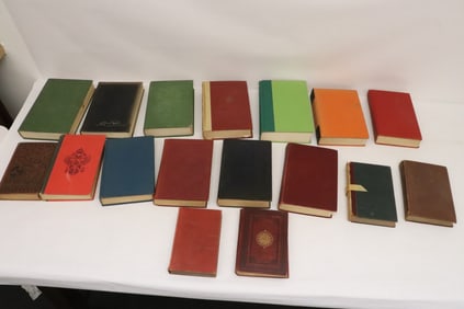 17 titles of older books in various fields