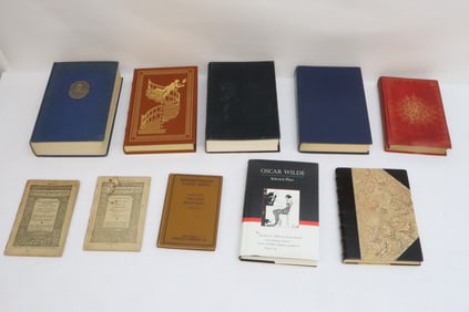 10 books of various titles
