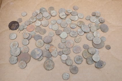 Approx. 110 possible Roman coins