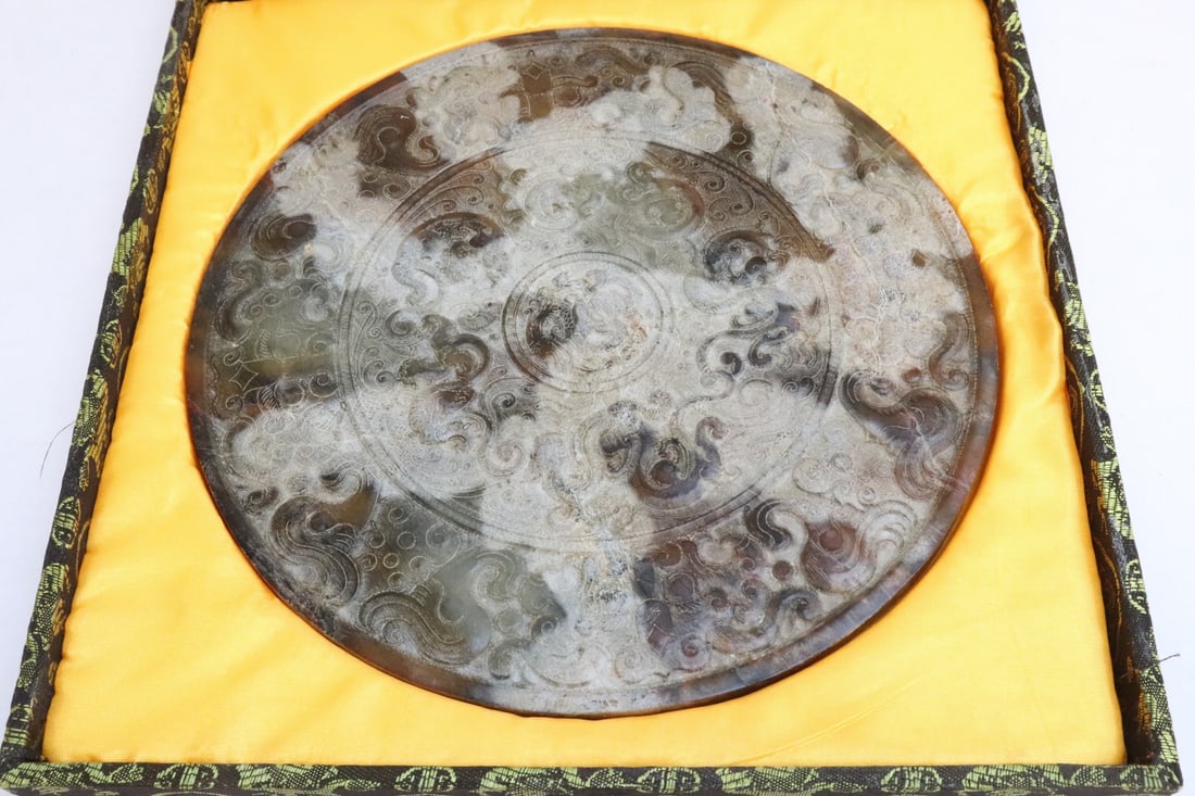 Large stone carved disc (1 of 8)
