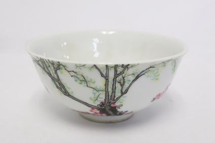 Beautiful famille rose porcelain bowl