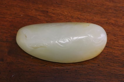 Celadon jade ornament