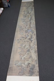 Chinese print scroll