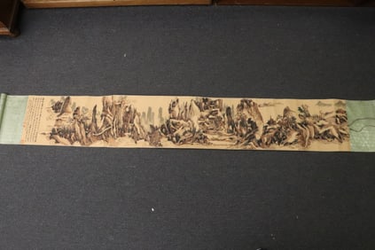 Chinese print scroll