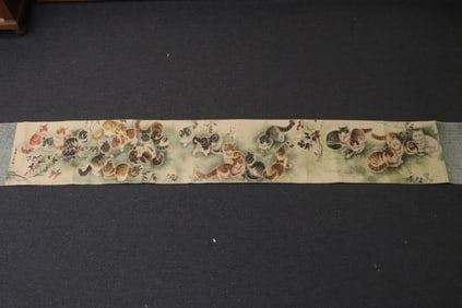 Chinese print scroll