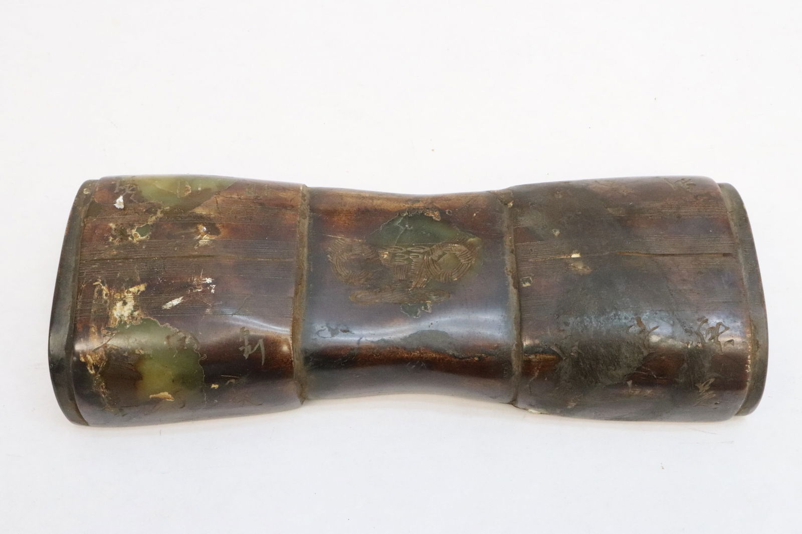 Large stone carved pillow(?) (1 of 6)