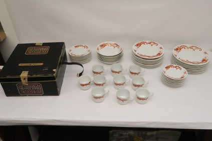 Set of Fukagawa china made for Tiffany and co.