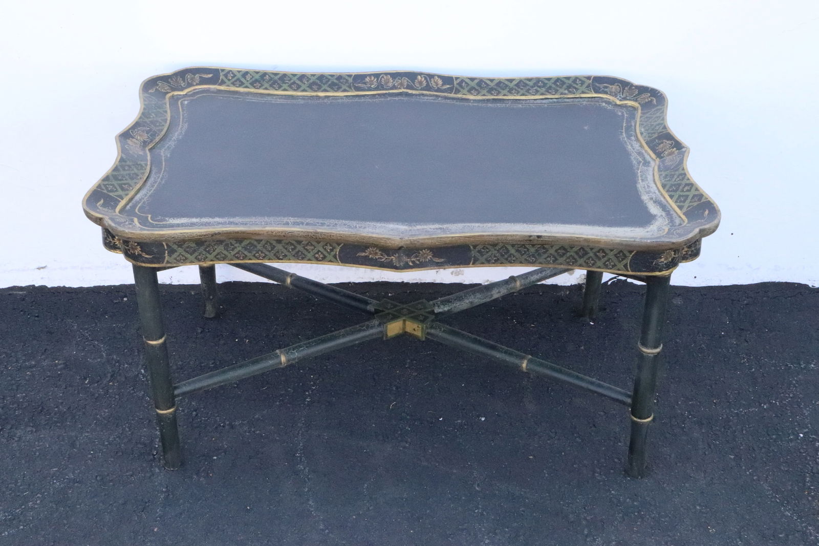 Ethan Allen chinoiserie coffee table (1 of 10)