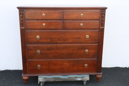 Ethan Allen mahogany chest of drawers