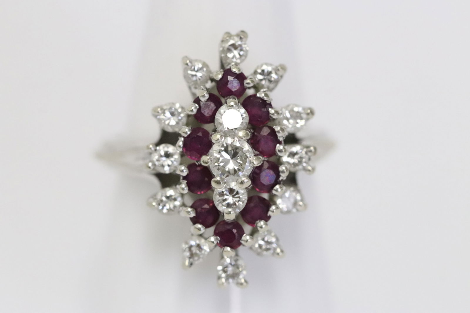 14K W/G diamond ring (1 of 9)