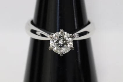14K W/G 1.0ct diamond ring