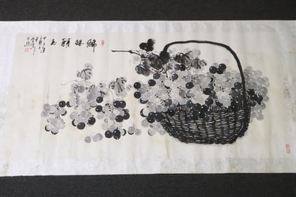 Li Qiang "grape in basket"