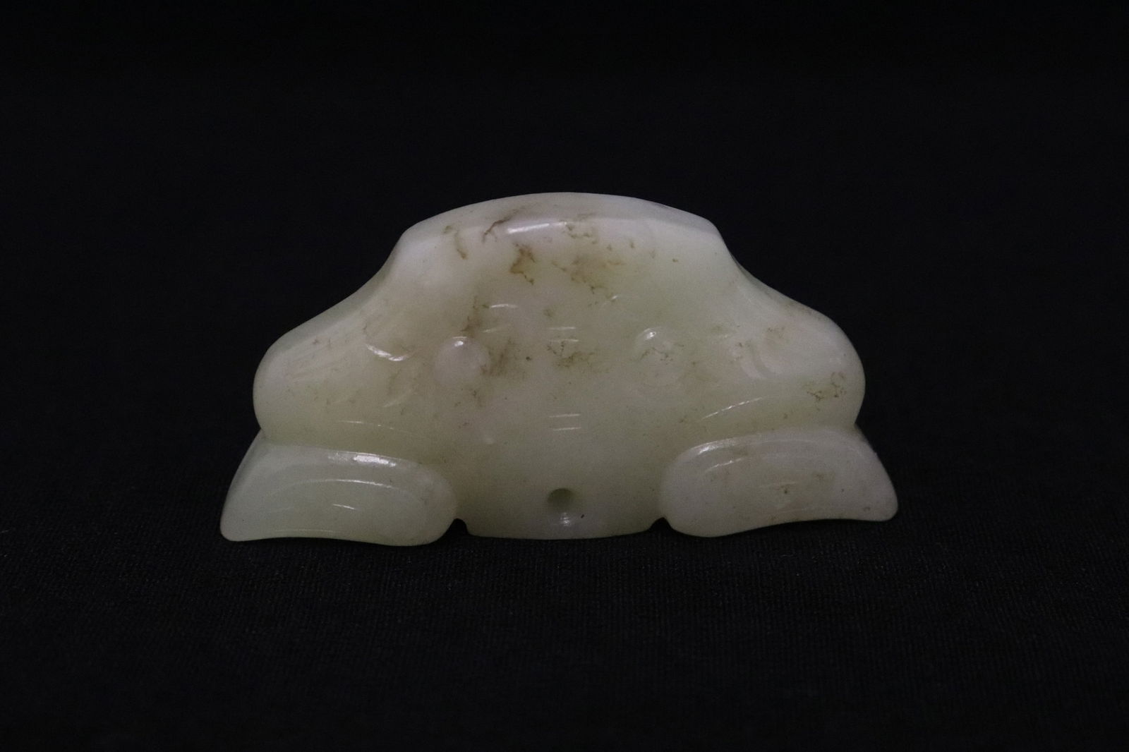 Ming jade carved sword decoration ornament, c1600AD (1 of 7)