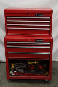 Husky tool chest with content