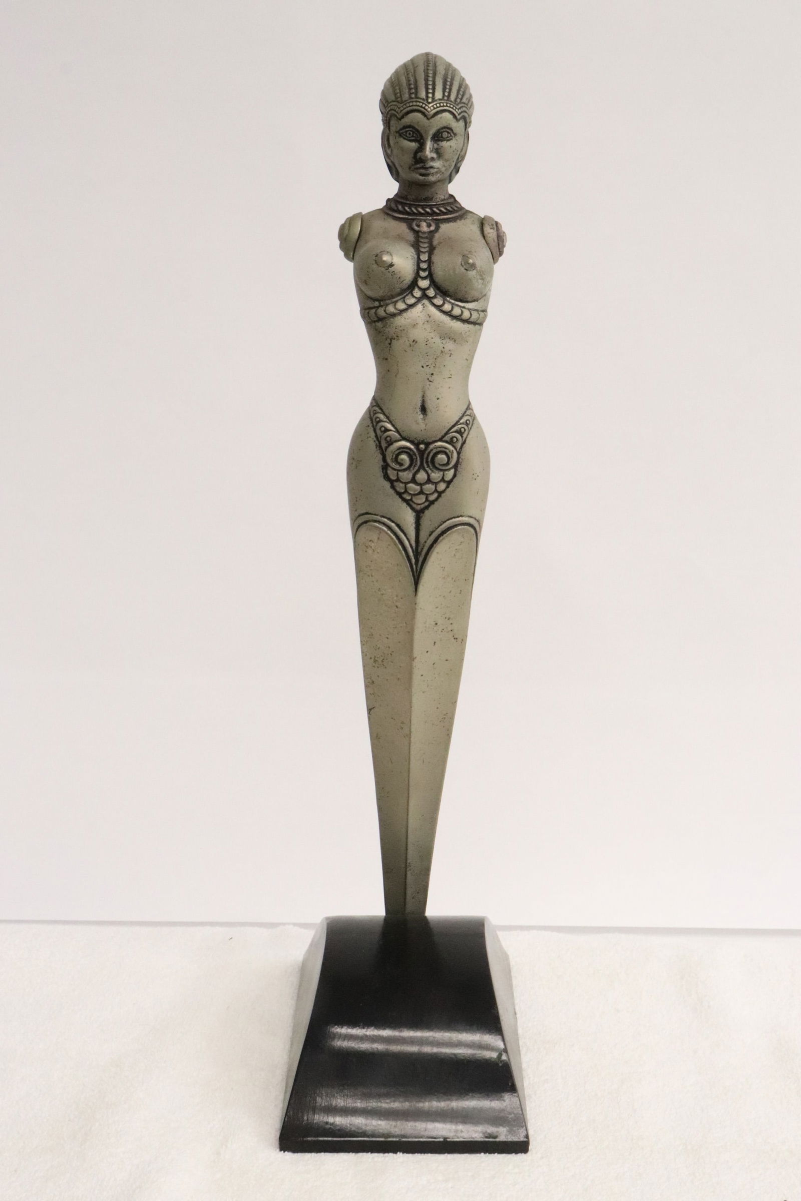Deco style bronze figure (1 of 9)