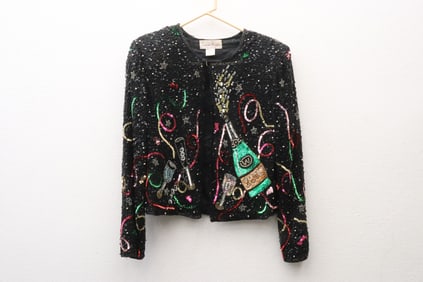 Very fancy lady's sequin jacket