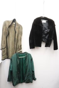 3 vintage lady's jackets/ coats