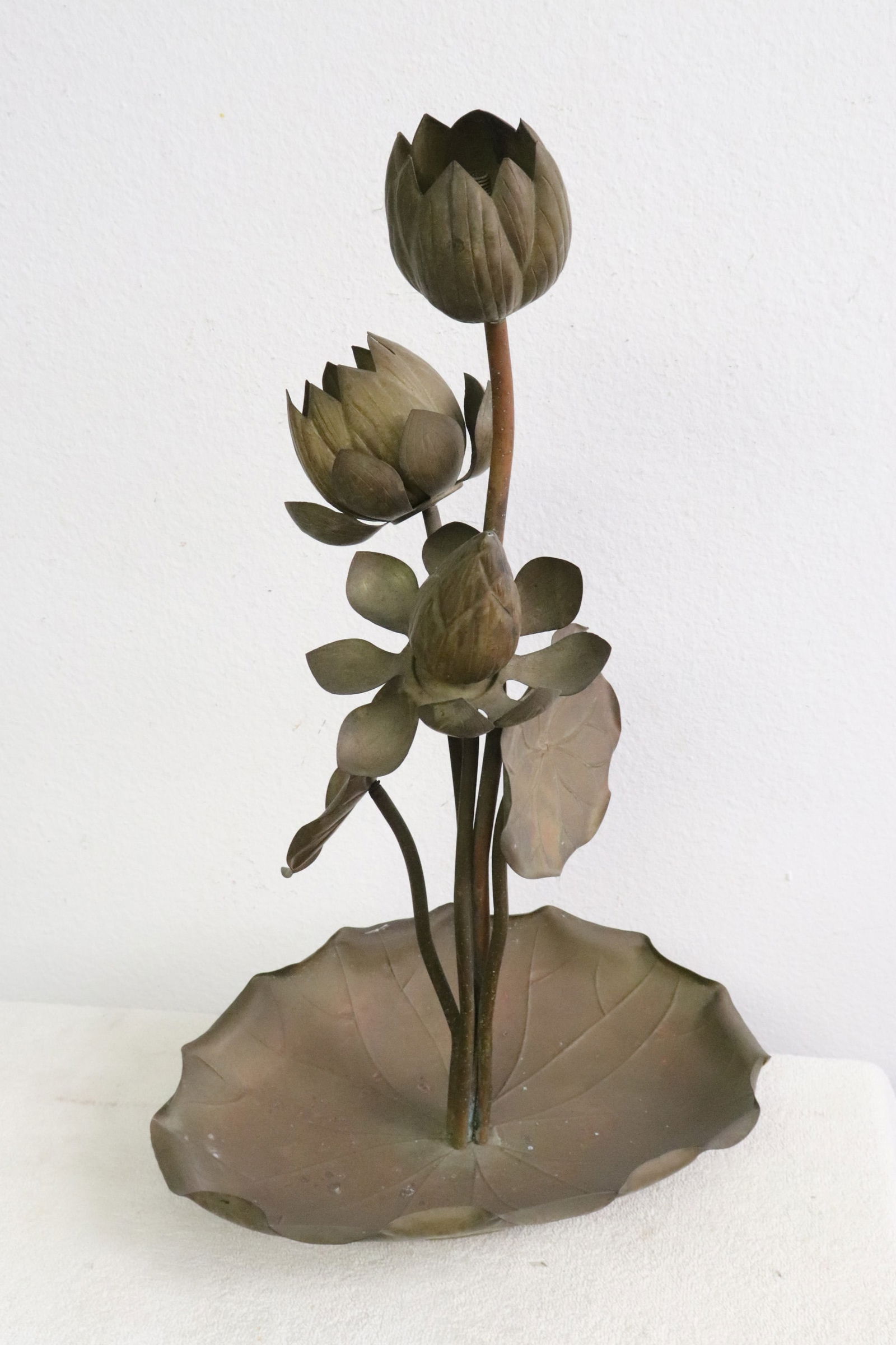 Chinese table copper ornament (1 of 9)