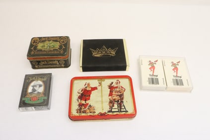 Lot of memorabilia playing cards