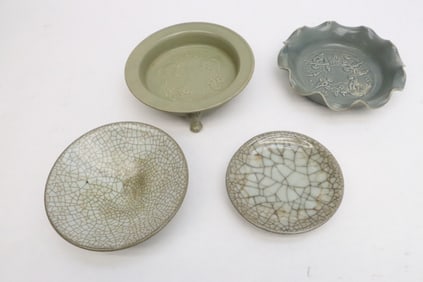 4 pieces Song style porcelain