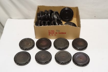 Large lot of Chinese stands