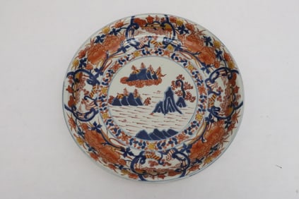 Antique Japanese imari platter