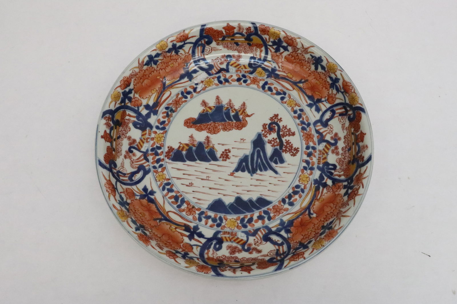 Antique Japanese imari platter (1 of 9)