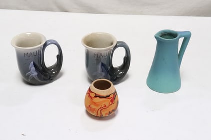 4 pieces US pottery