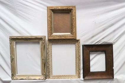 4 vintage painting frames