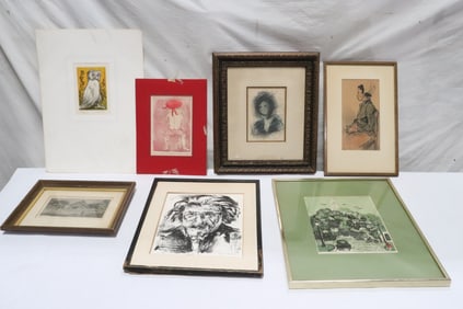7 etchings