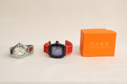 2 wrist watches