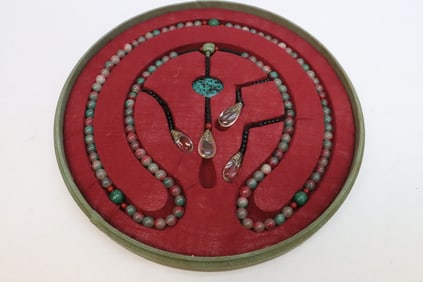 Chinese long necklace w/ presentation box