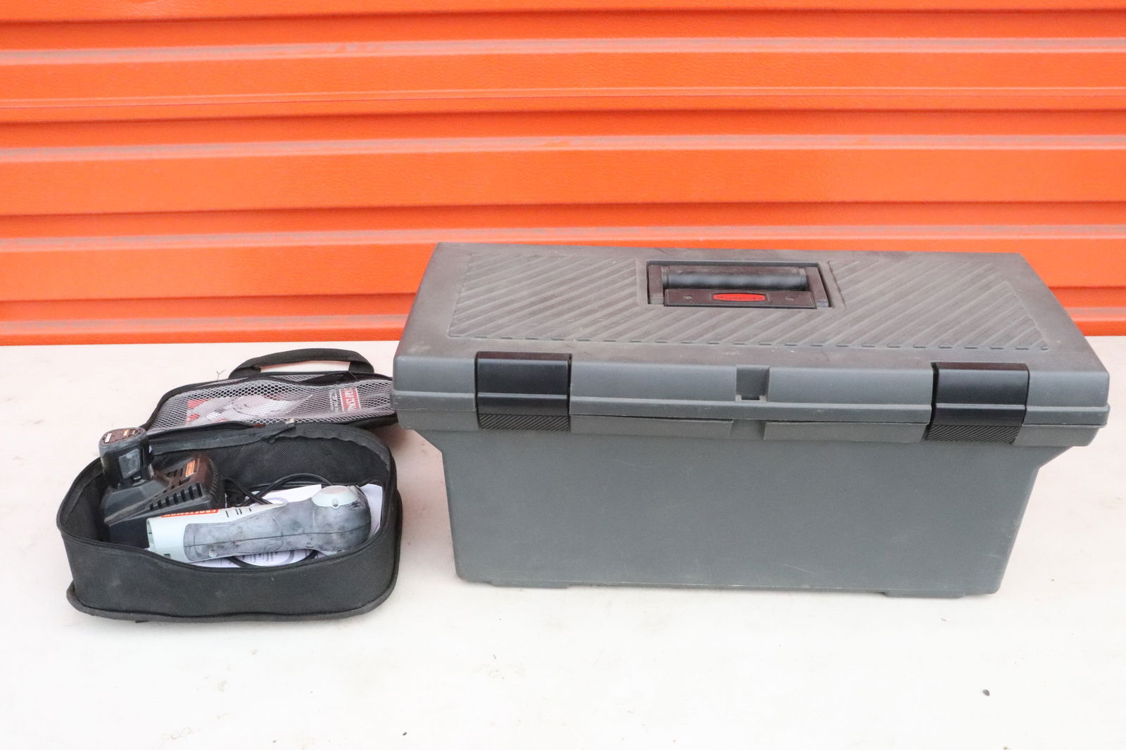 Lot of misc. tools with tool box (1 of 10)