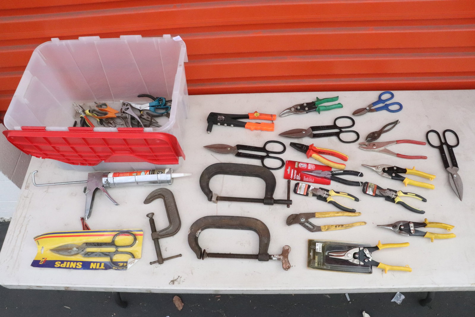 Lot of scissors and pliers: Lot of scissors and pliers