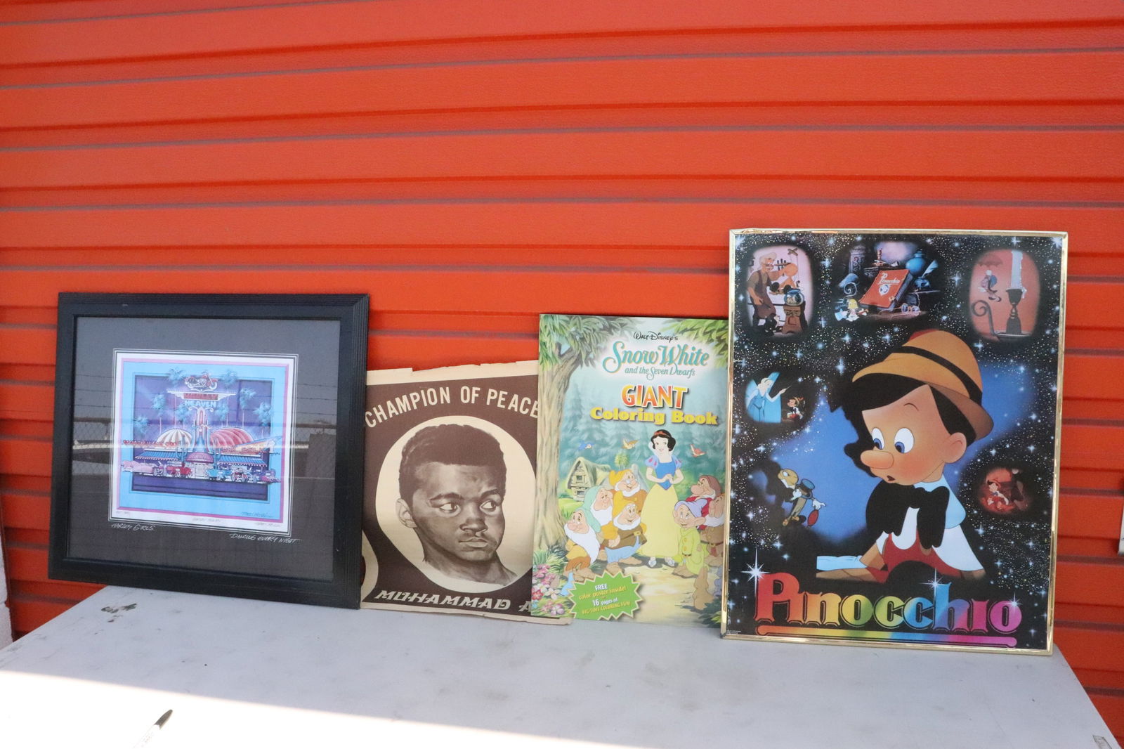 Lithography in color by Fred Bonn, & Disney posters (1 of 8)